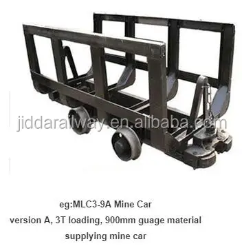 material supply rail mine wagon /coal mining material car